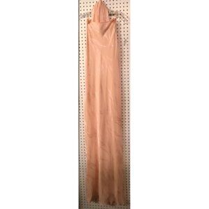 Carol Peretz Women's Peach Silk Slip Dress and Wrap Pink Size Small 6